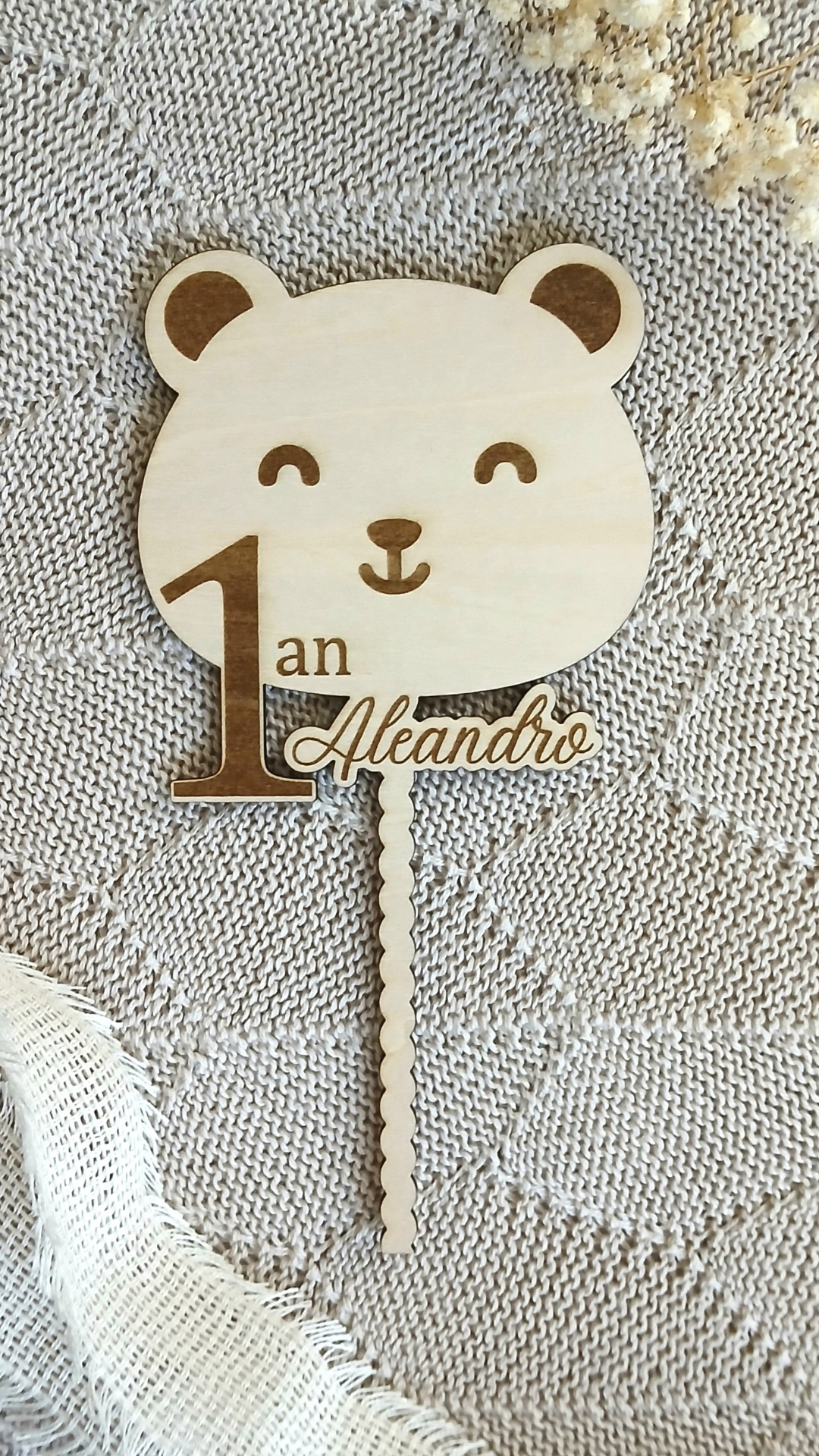 Cake Topper | Ourson