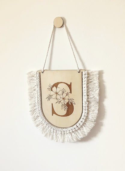 Suspension murale bohème | Personnalisable