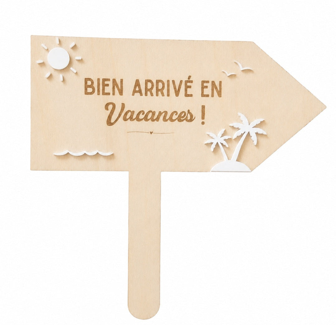 Les Pancartes de Vacances Personnalisables