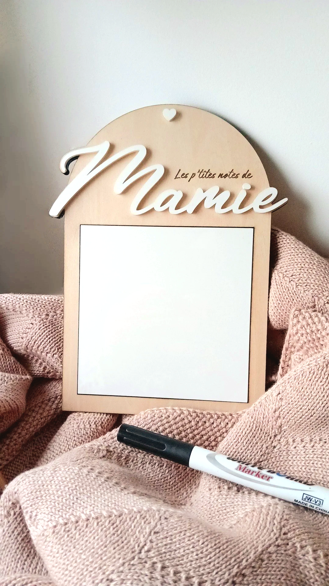 Magnet en bois | Les P’tites Notes