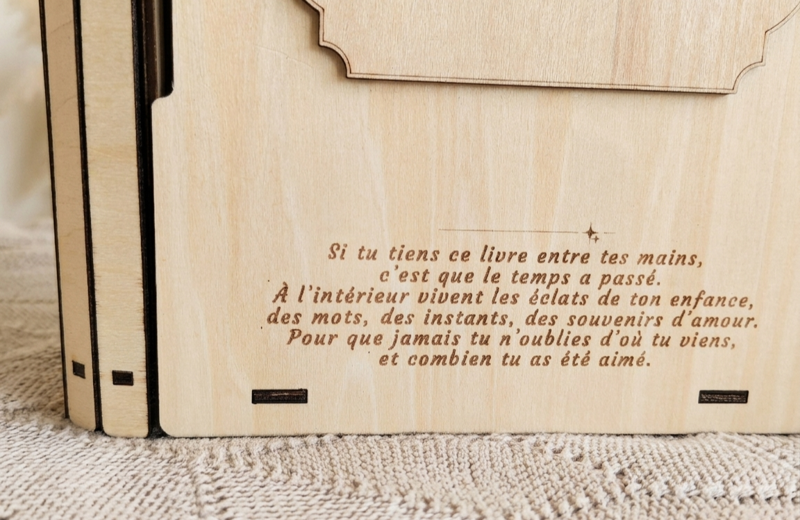 Livre Boîte « Trésor d'Enfance »