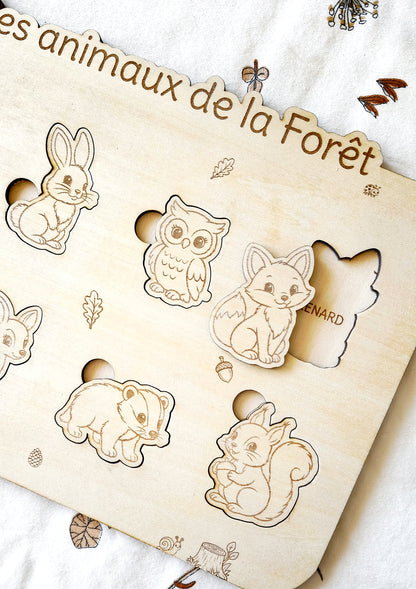 Les animaux de la forêt