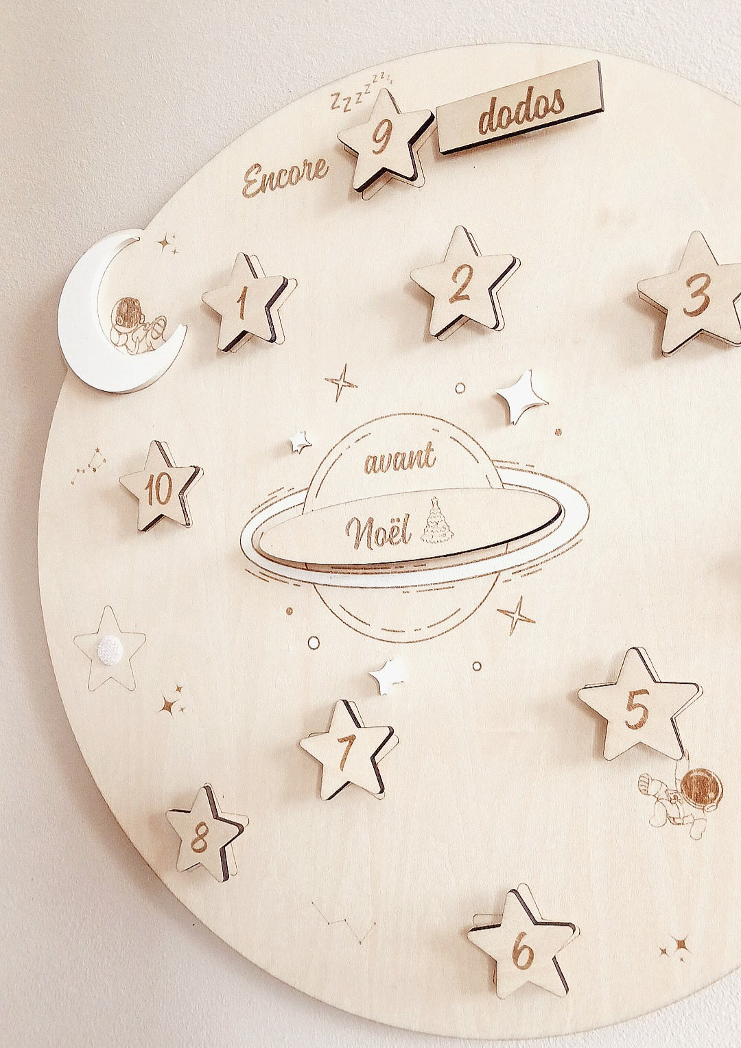 Calendrier de patience | Espace