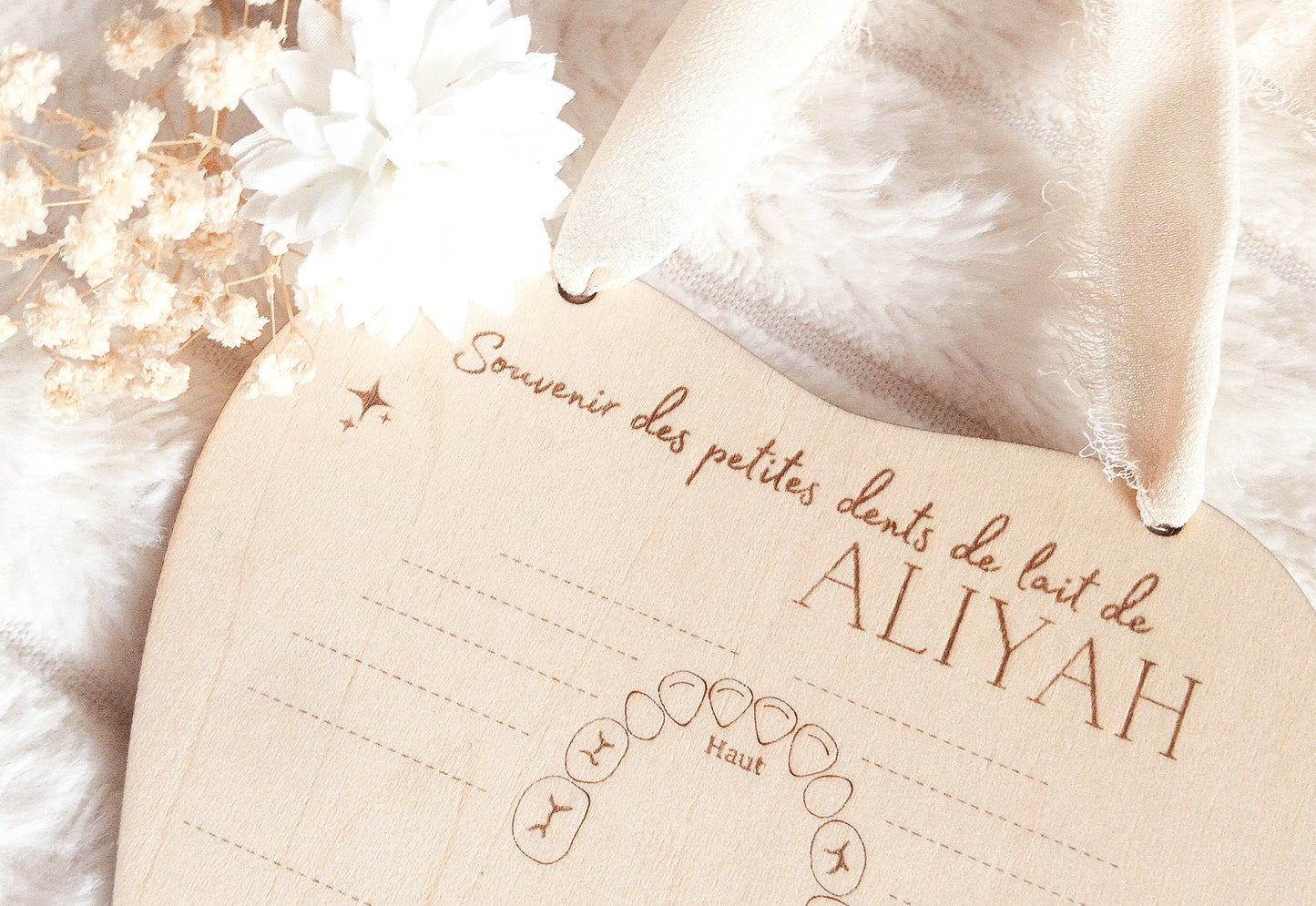 Souvenir des petites dents de lait | Personnalisable