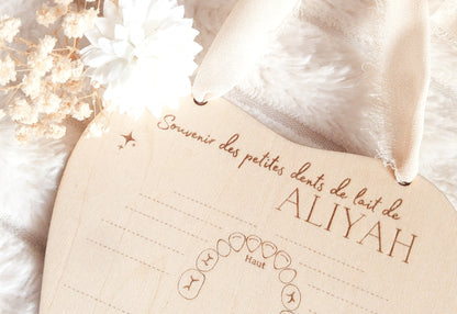 Souvenir des petites dents de lait | Personnalisable