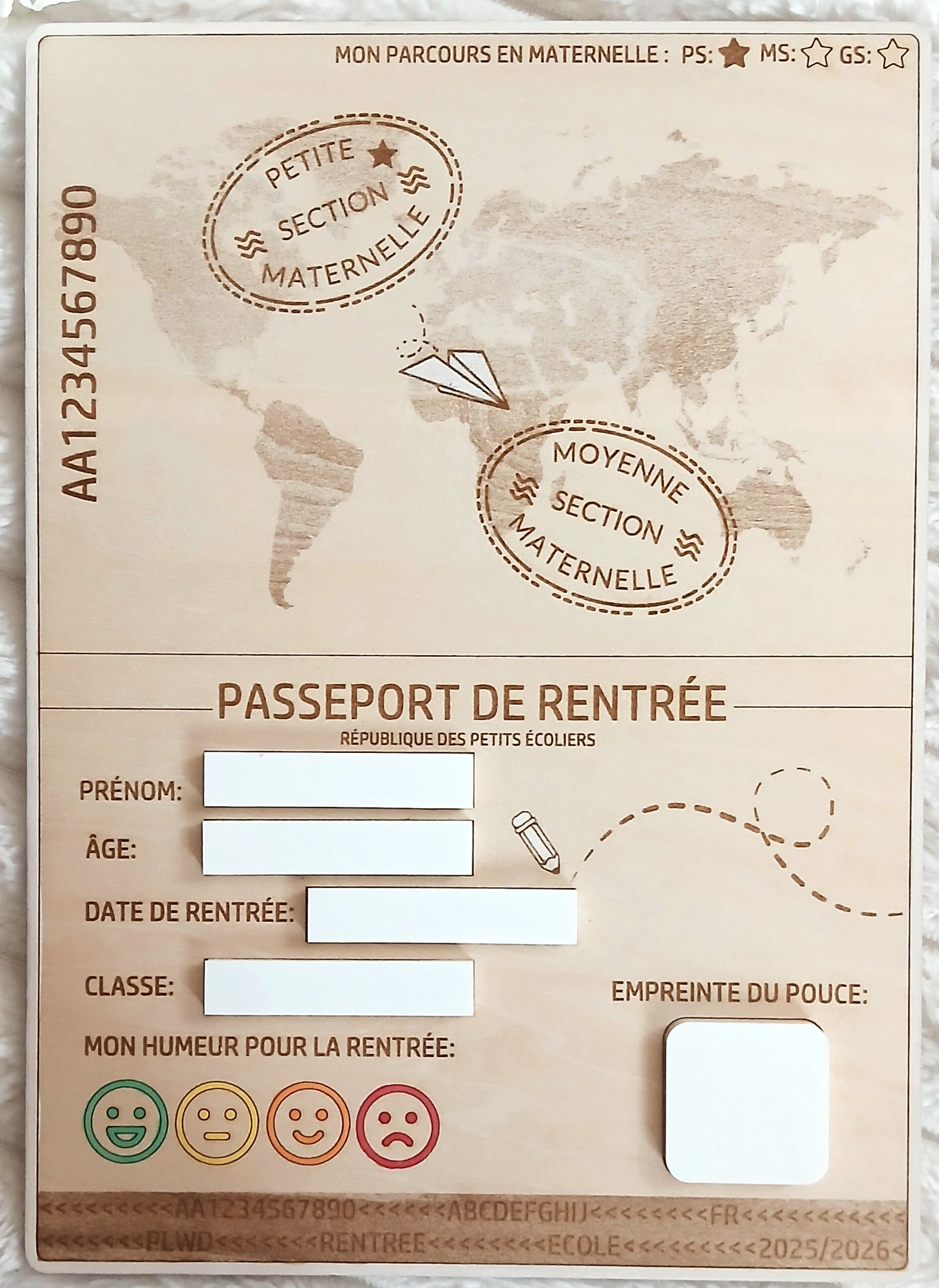 Passeport de Rentrée | Personnalisable