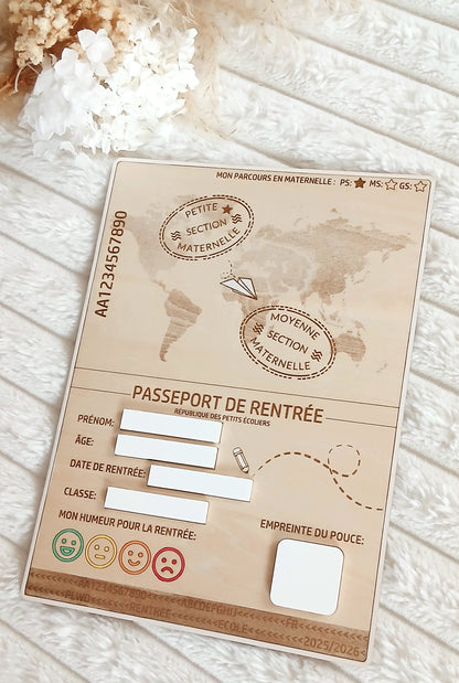 Passeport de Rentrée | Personnalisable