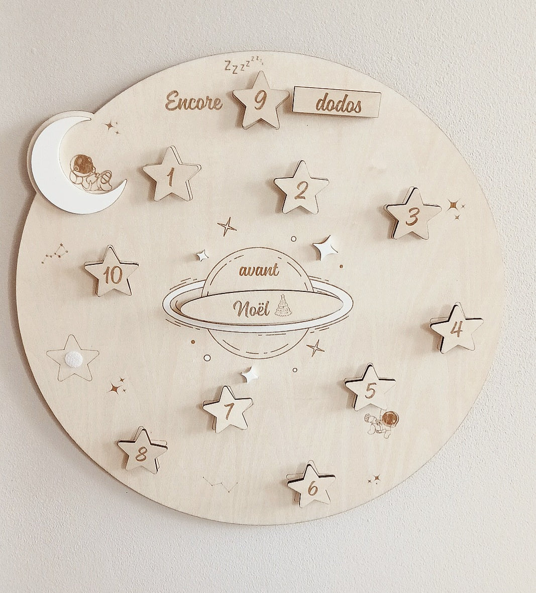 Calendrier de patience | Espace