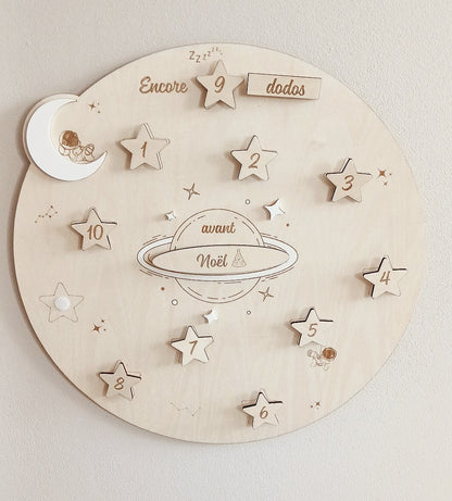 Calendrier de patience | Espace