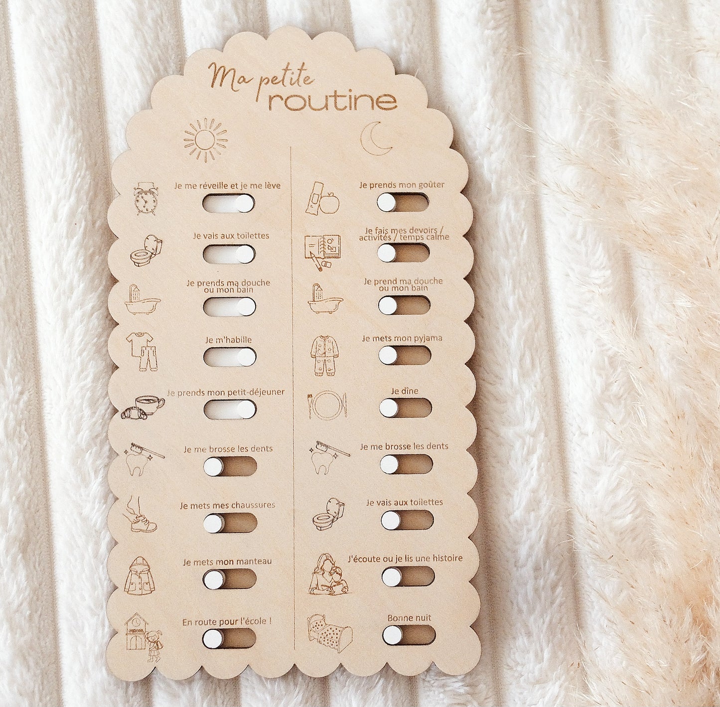 Ma petite routine | Version école