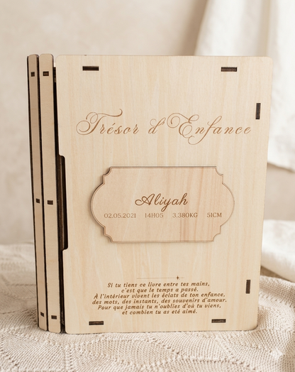 Livre Boîte « Trésor d'Enfance »
