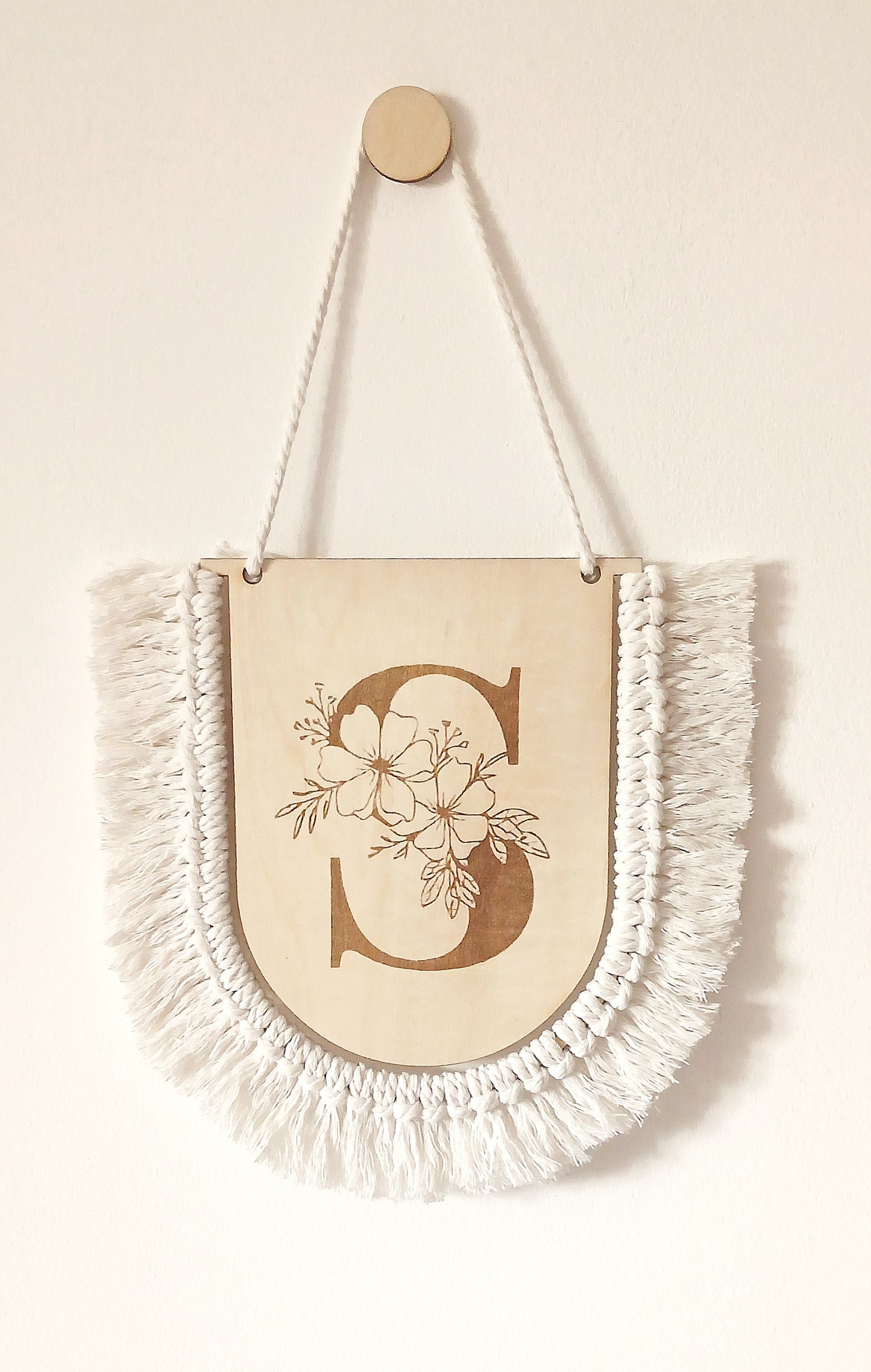 Suspension murale bohème | Personnalisable