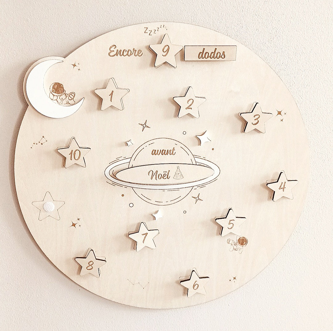 Calendrier de patience | Espace