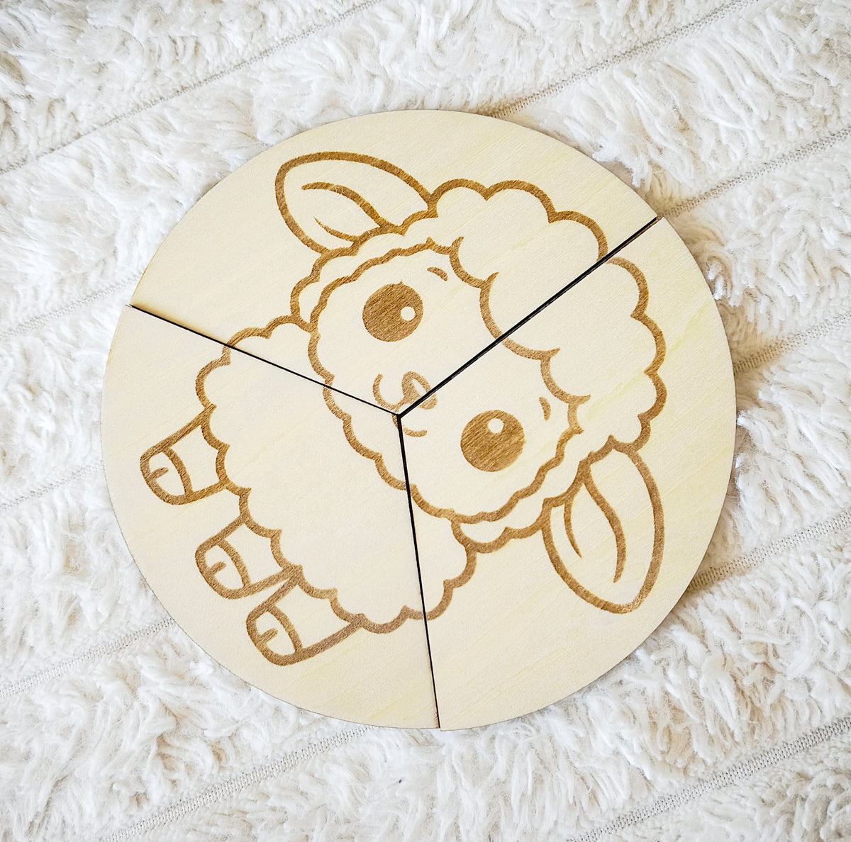 Les puzzles circulaires | Animaux