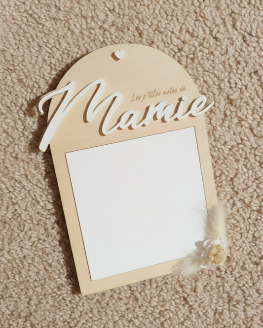 Magnet en bois | Les P’tites Notes