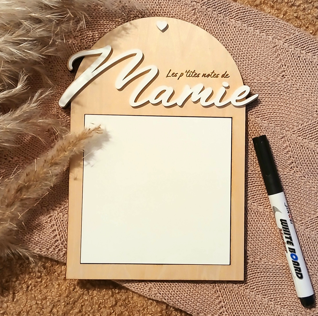 Magnet en bois | Les P’tites Notes
