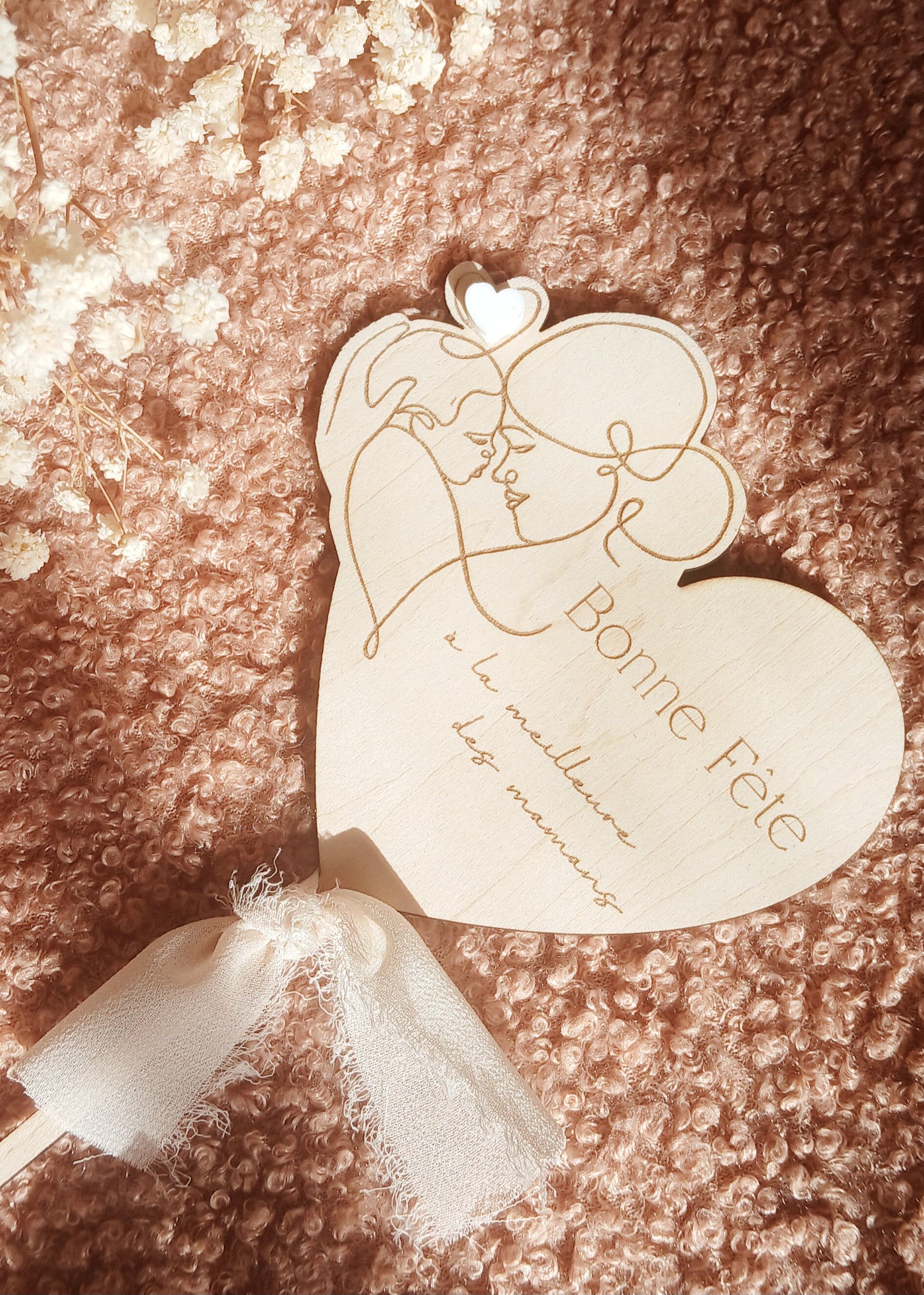 Topper à message – Fête des Mères | Maman & Bébé