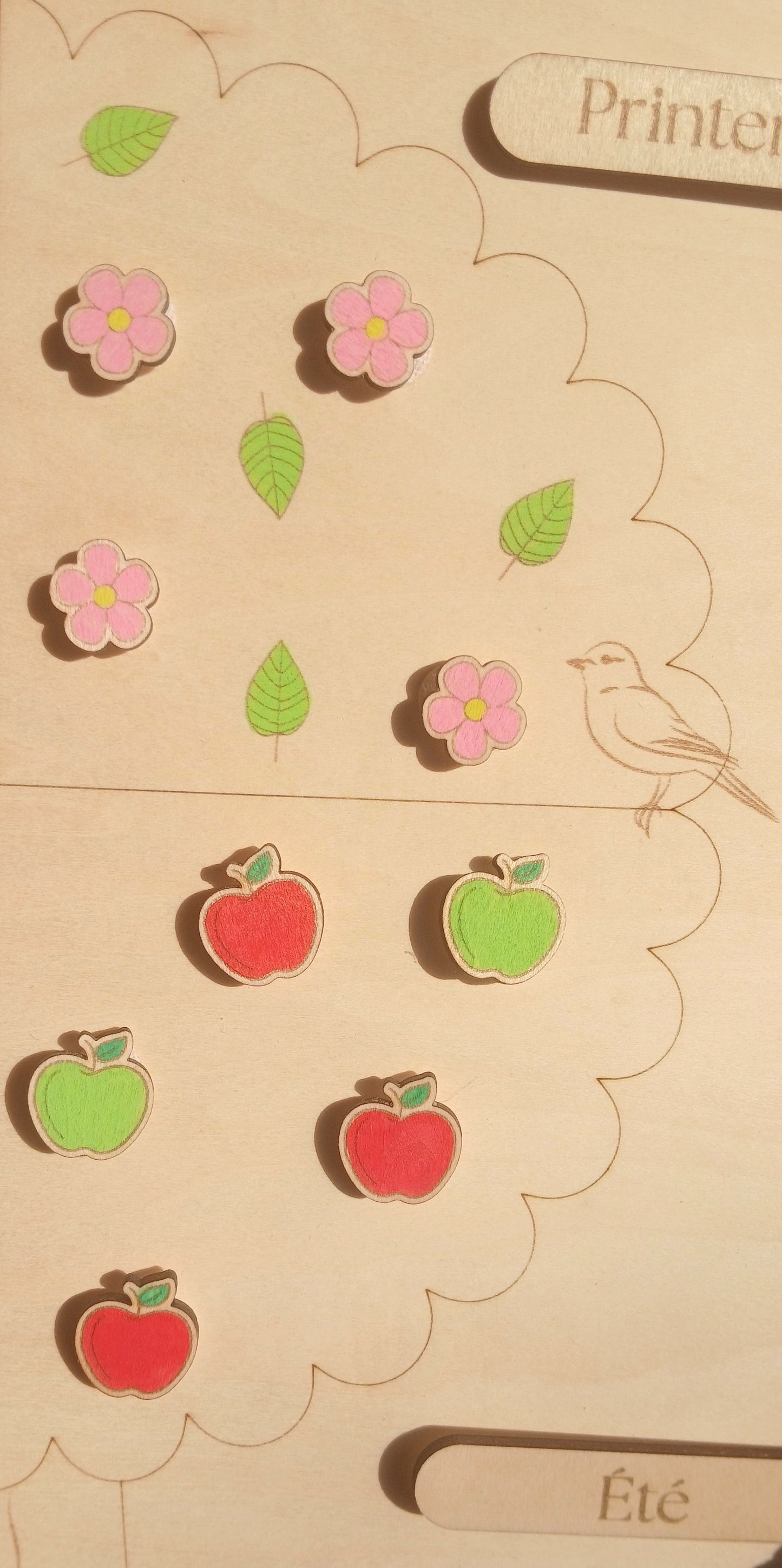 Tableau éducatif | Les saisons